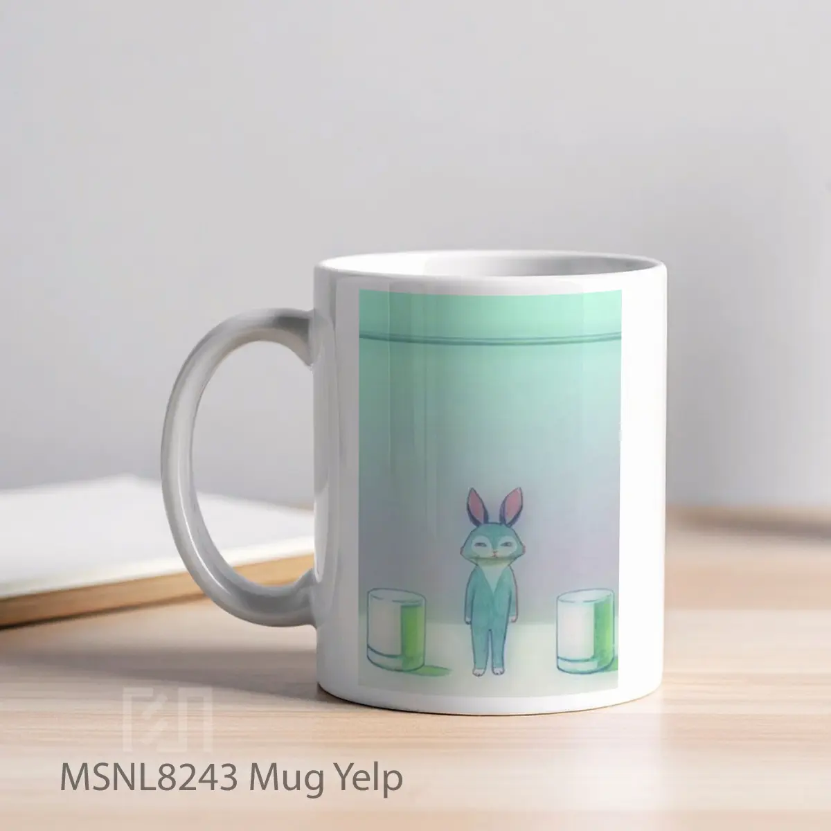 Mug Yelp Gelas Keramik Tema Film MSNL8243 - Tampak Kiri