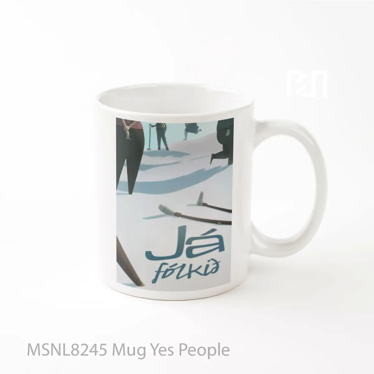 Mug Yes People Gelas Keramik Tema Film MSNL8245