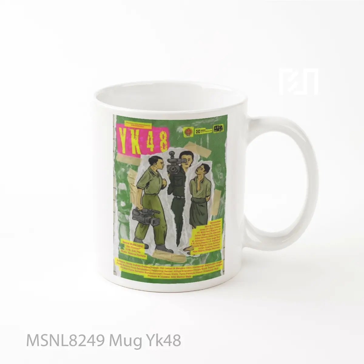 Mug Yk48 Gelas Keramik Tema Film MSNL8249