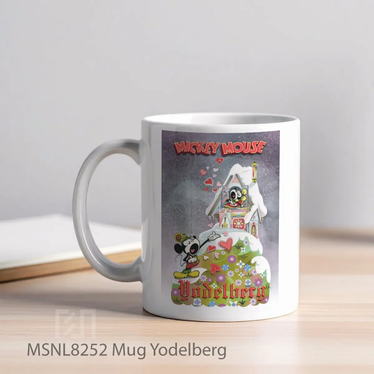 Mug Yodelberg Gelas Keramik Tema Film MSNL8252 - Tampak Kiri