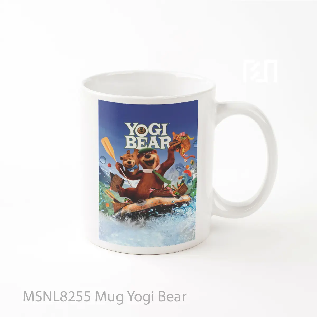 Mug Yogi Bear Gelas Keramik Tema Film MSNL8255