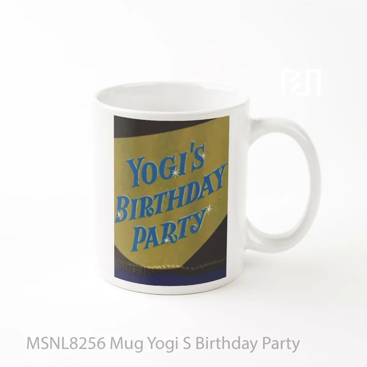 Mug Yogi S Birthday Party Gelas Keramik Tema Film MSNL8256