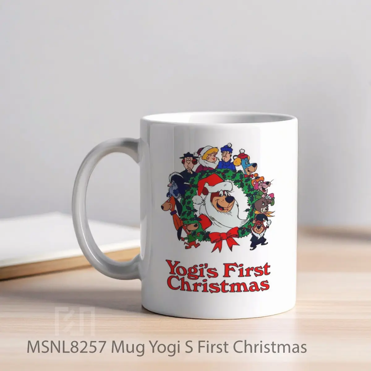 Mug Yogi S First Christmas Gelas Keramik Tema Film MSNL8257 - Tampak Kiri