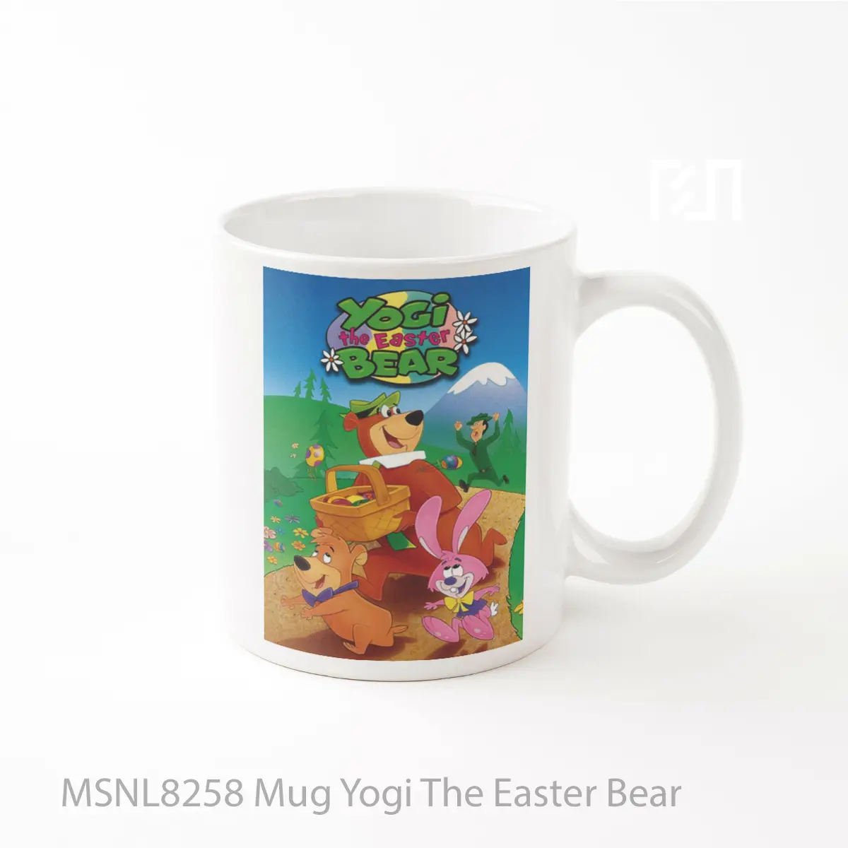 Mug Yogi The Easter Bear Gelas Keramik Tema Film MSNL8258