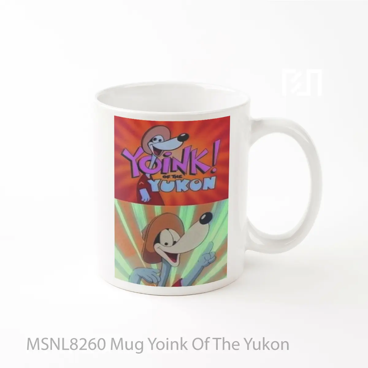 Mug Yoink Of The Yukon Gelas Keramik Tema Film MSNL8260