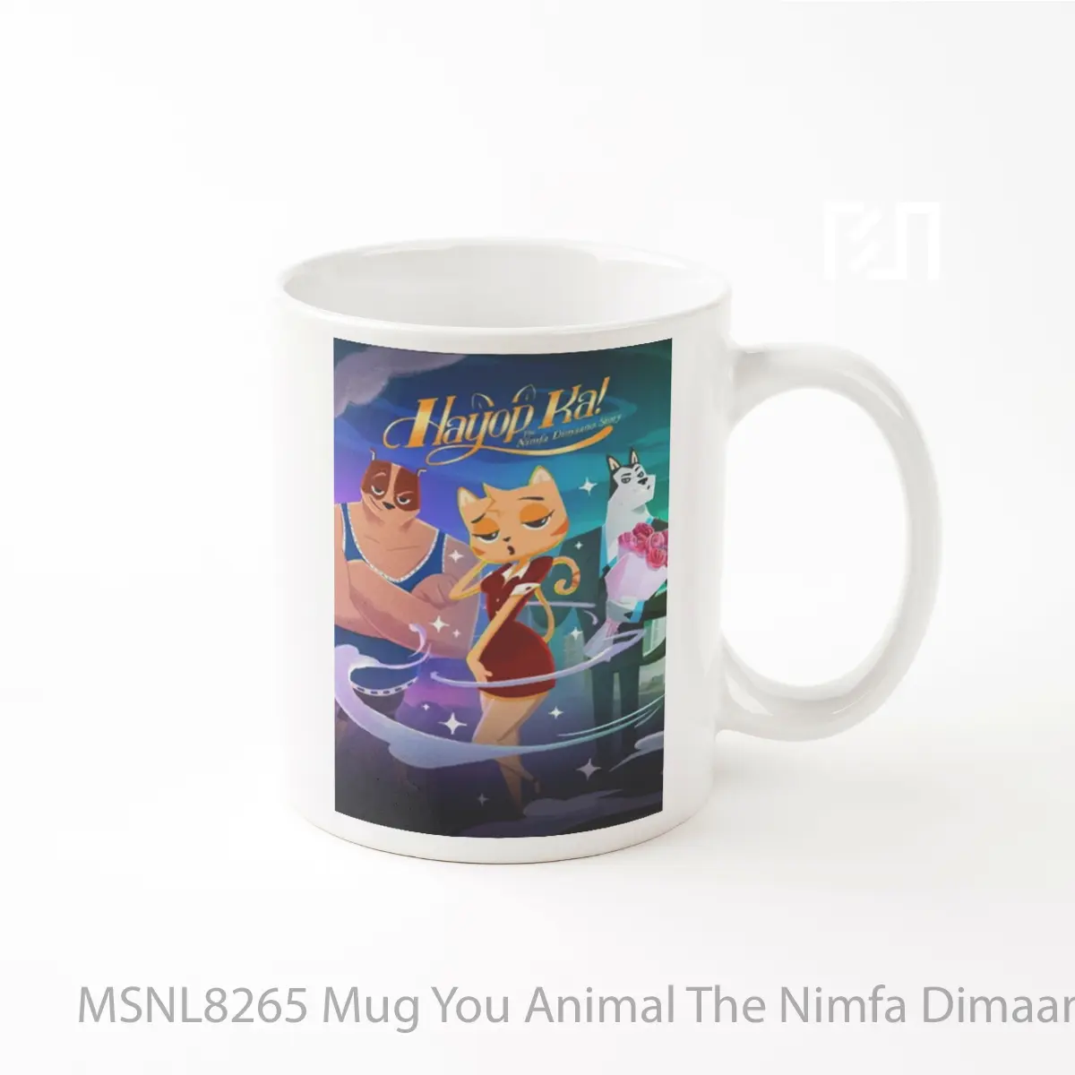 Mug You Animal The Nimfa Dimaano Story Gelas Keramik Tema Film MSNL8265