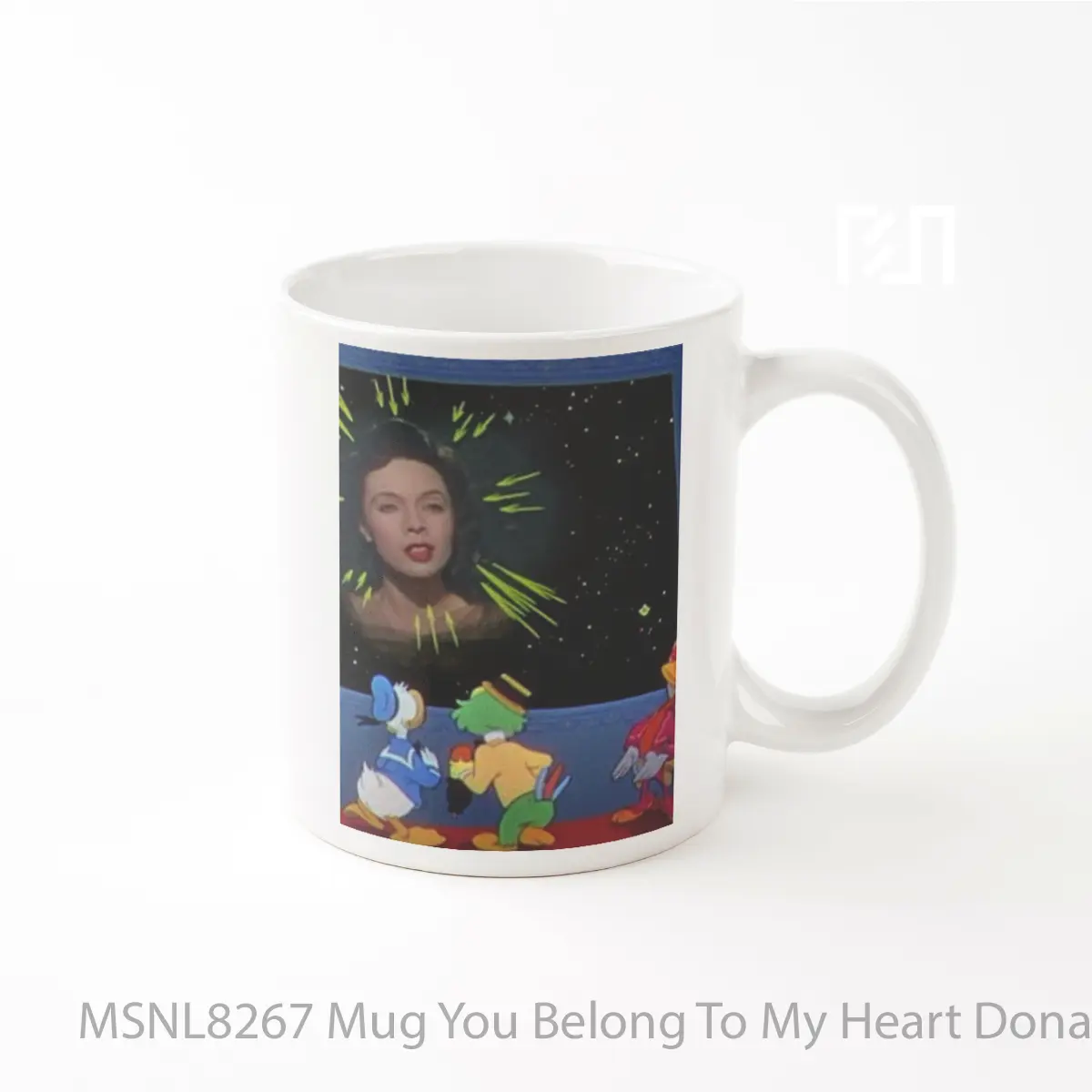Mug You Belong To My Heart Donald S Surreal Reverie Gelas Keramik Tema Film MSNL8267