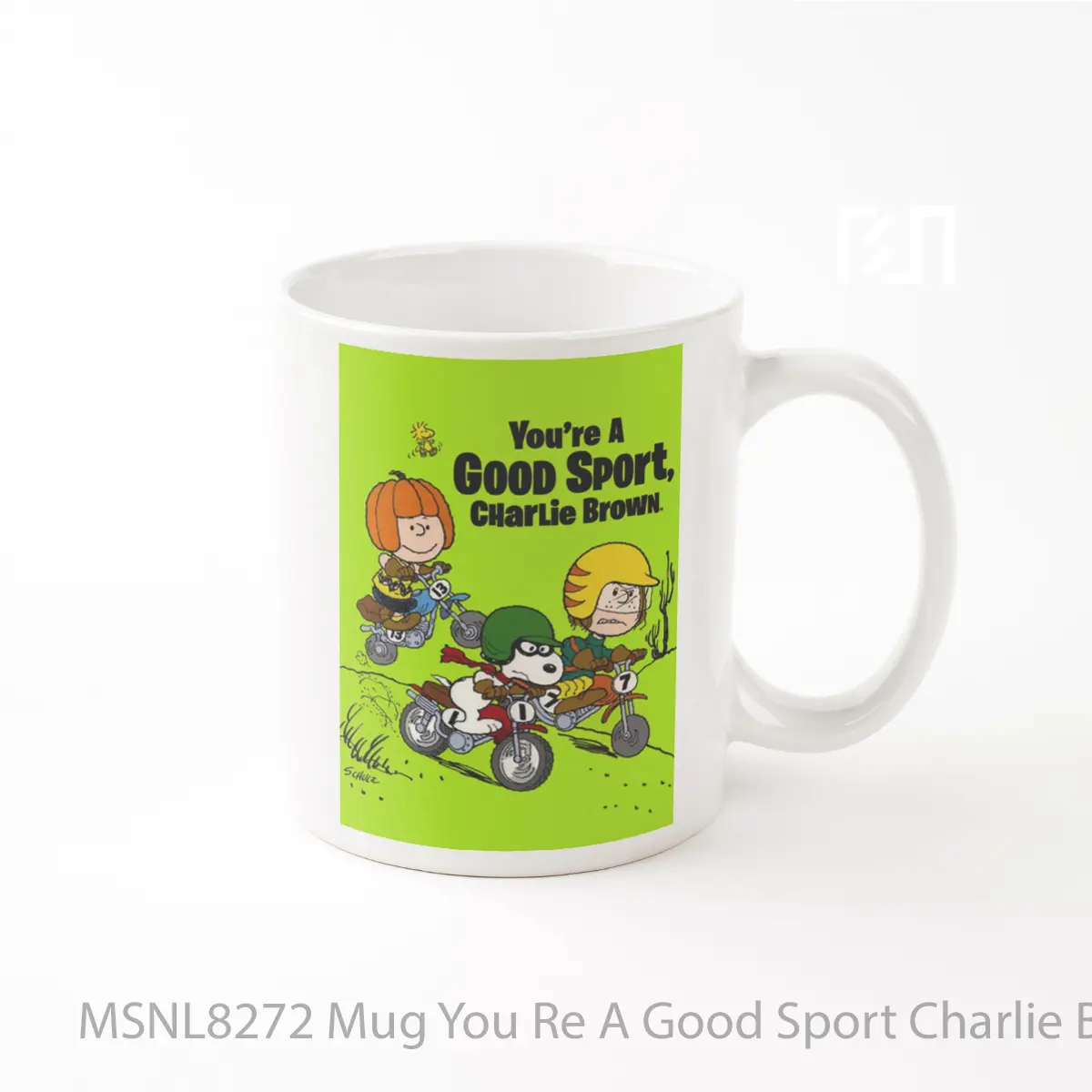 Mug You Re A Good Sport Charlie Brown Gelas Keramik Tema Film MSNL8272