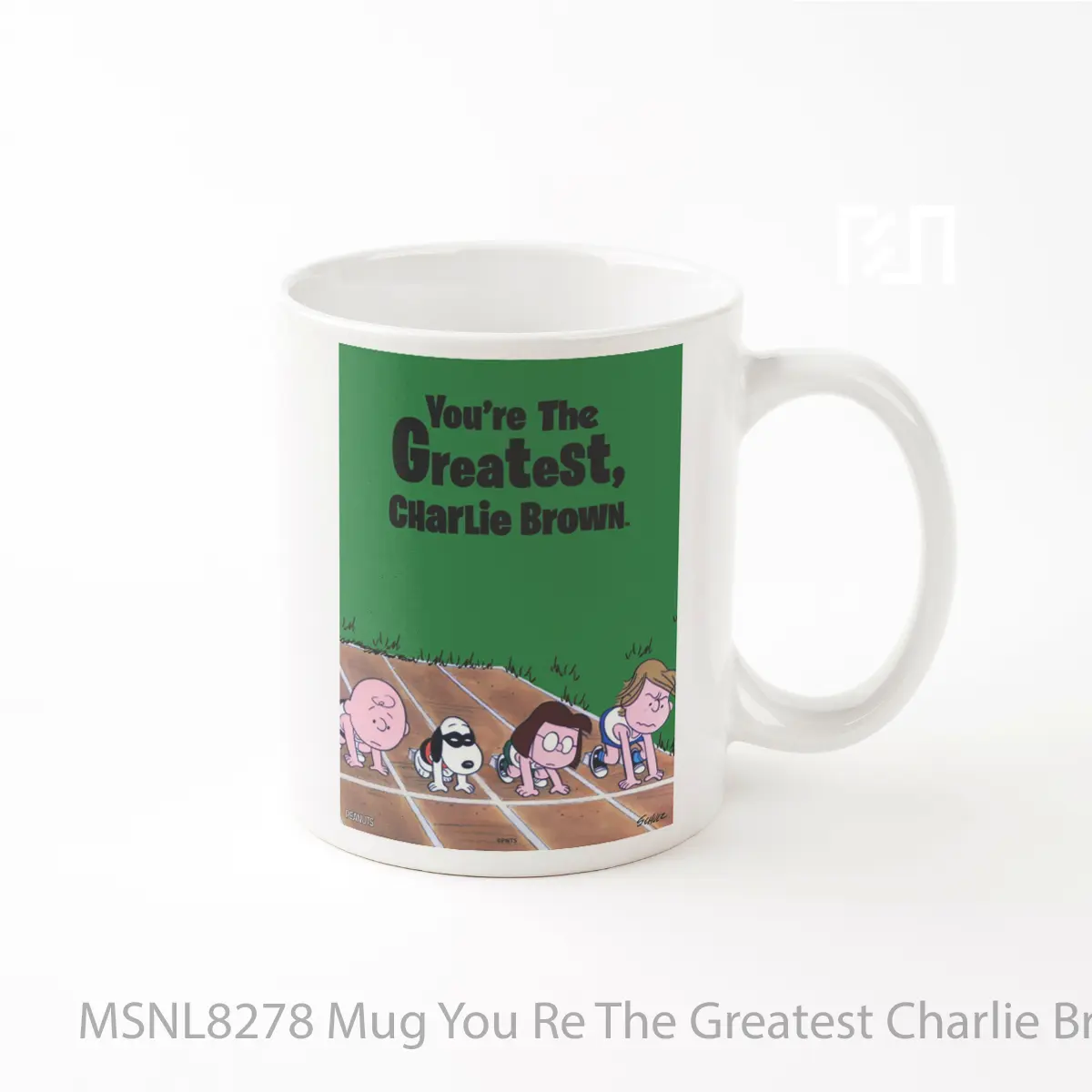 Mug You Re The Greatest Charlie Brown Gelas Keramik Tema Film MSNL8278