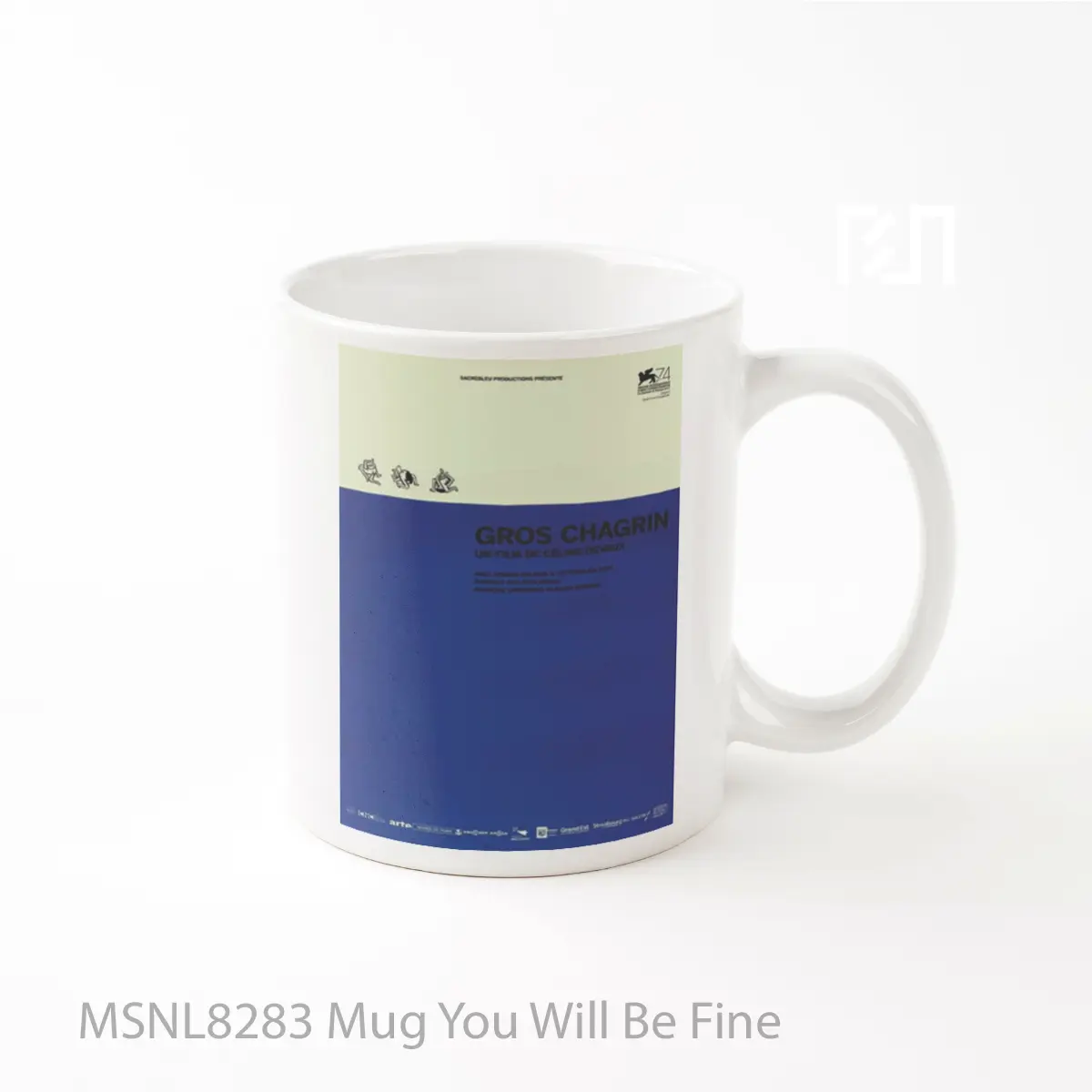 Mug You Will Be Fine Gelas Keramik Tema Film MSNL8283