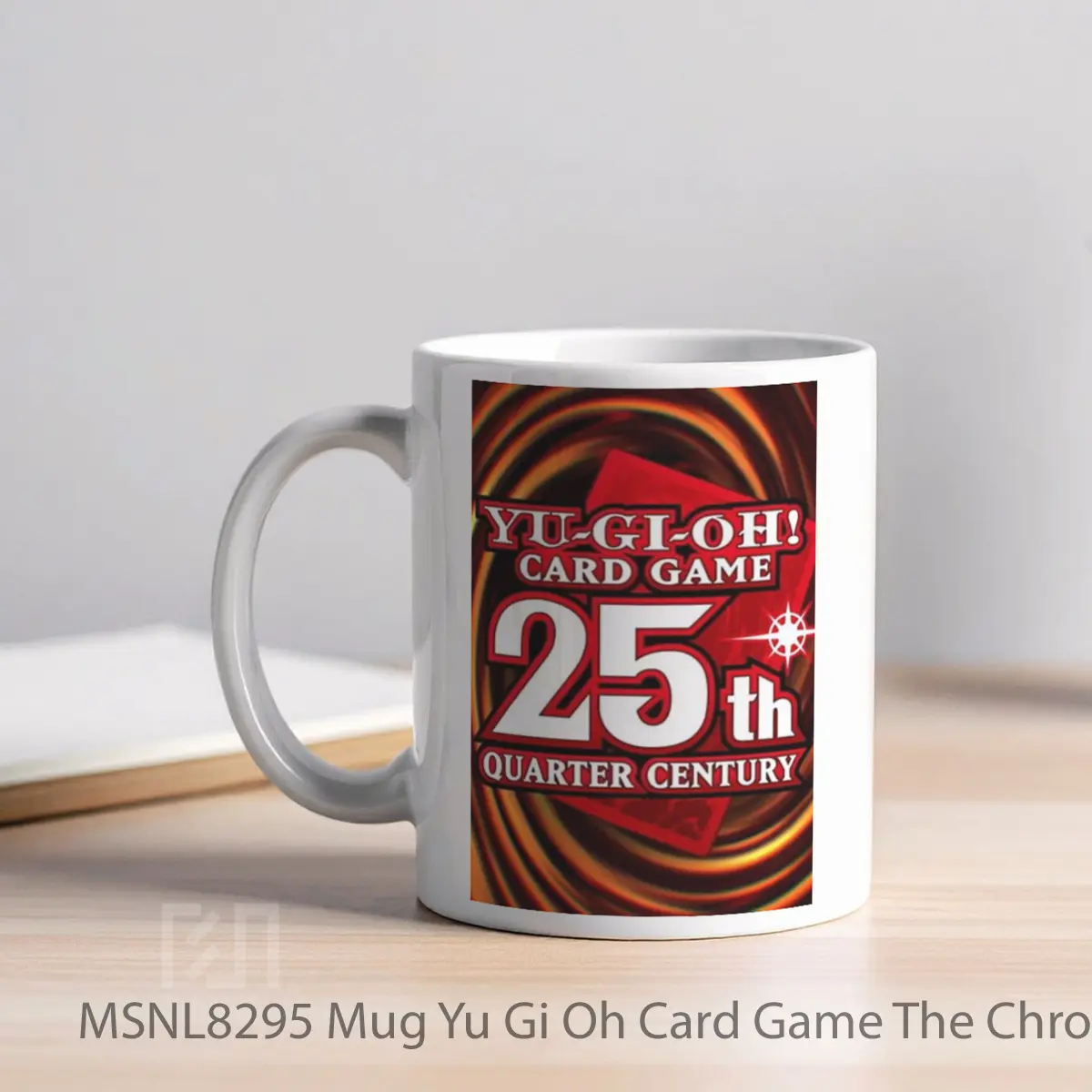 Mug Yu Gi Oh Card Game The Chronicles Gelas Keramik Tema Film MSNL8295 - Tampak Kiri