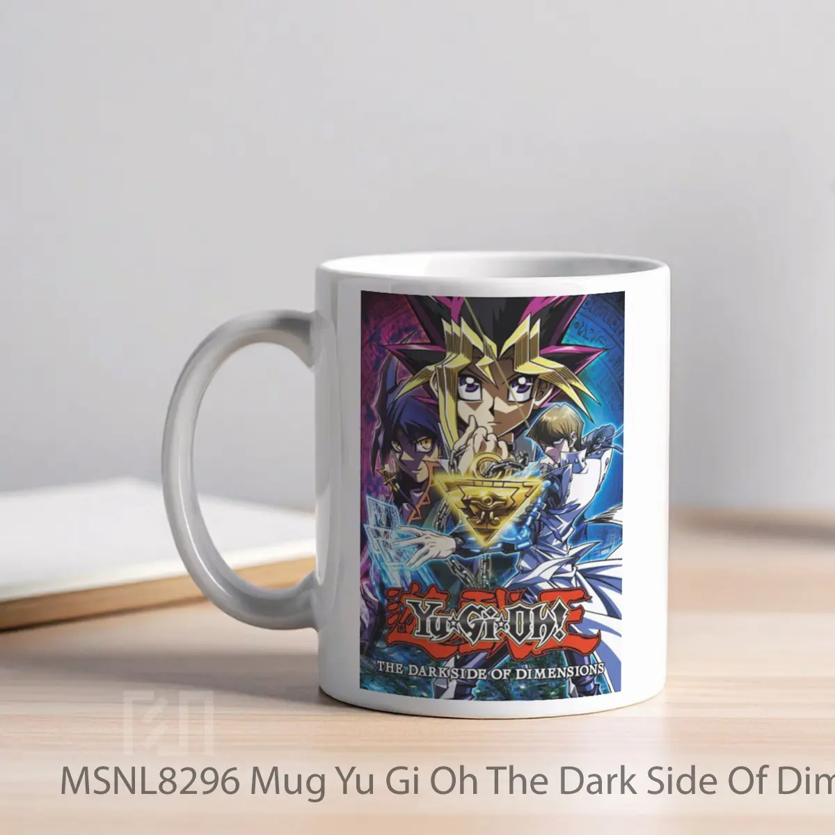 Mug Yu Gi Oh The Dark Side Of Dimensions Gelas Keramik Tema Film MSNL8296 - Tampak Kiri
