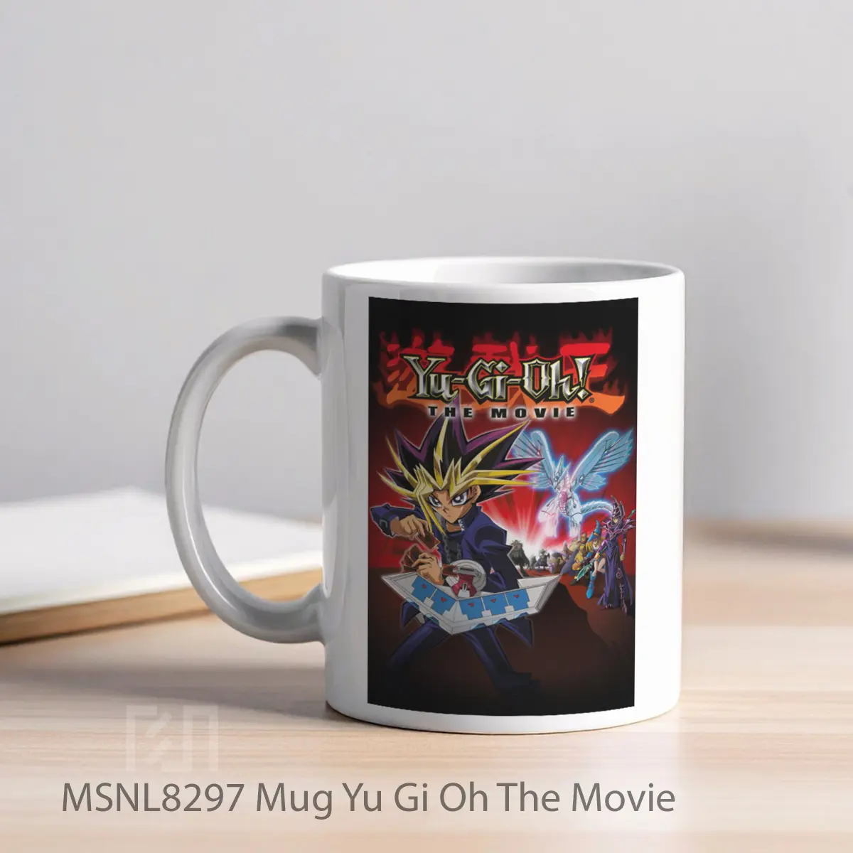 Mug Yu Gi Oh The Movie Gelas Keramik Tema Film MSNL8297 - Tampak Kiri
