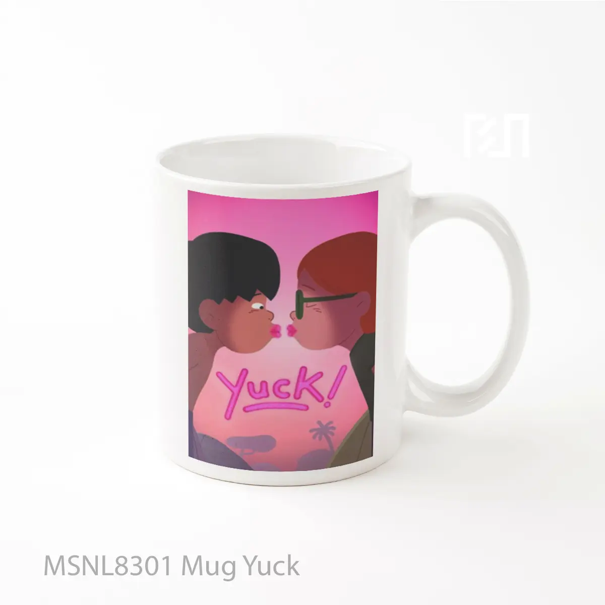 Mug Yuck Gelas Keramik Tema Film MSNL8301