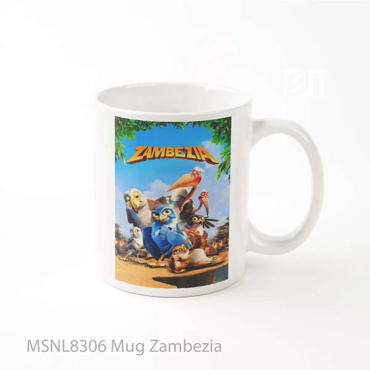 Mug Zambezia Gelas Keramik Tema Film MSNL8306