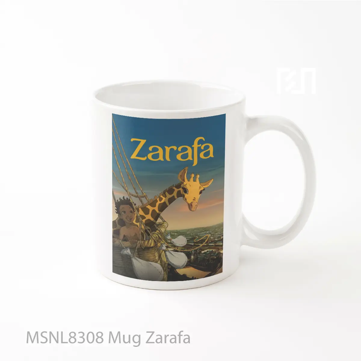 Mug Zarafa Gelas Keramik Tema Film MSNL8308