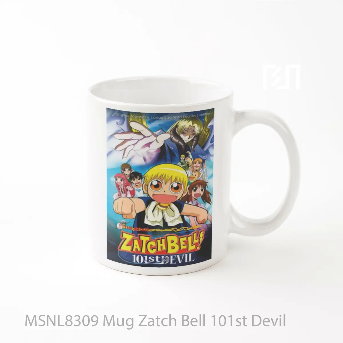 Mug Zatch Bell 101st Devil Gelas Keramik Tema Film MSNL8309
