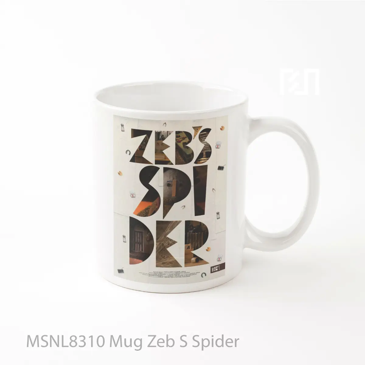 Mug Zeb S Spider Gelas Keramik Tema Film MSNL8310