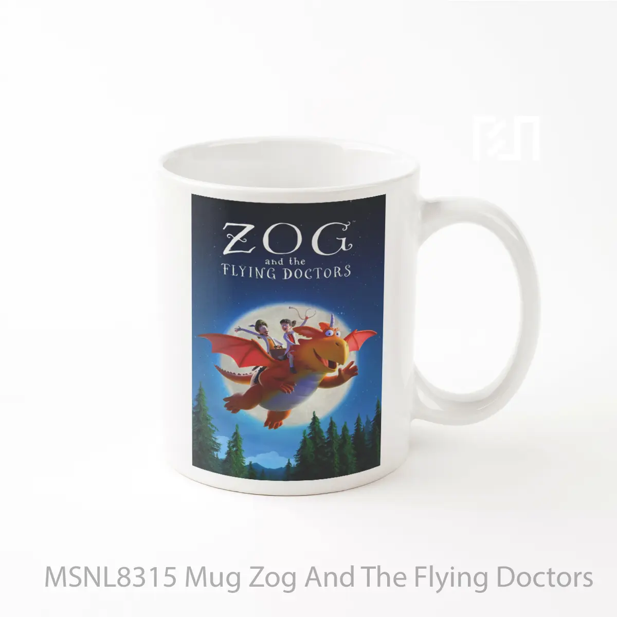 Mug Zog And The Flying Doctors Gelas Keramik Tema Film MSNL8315
