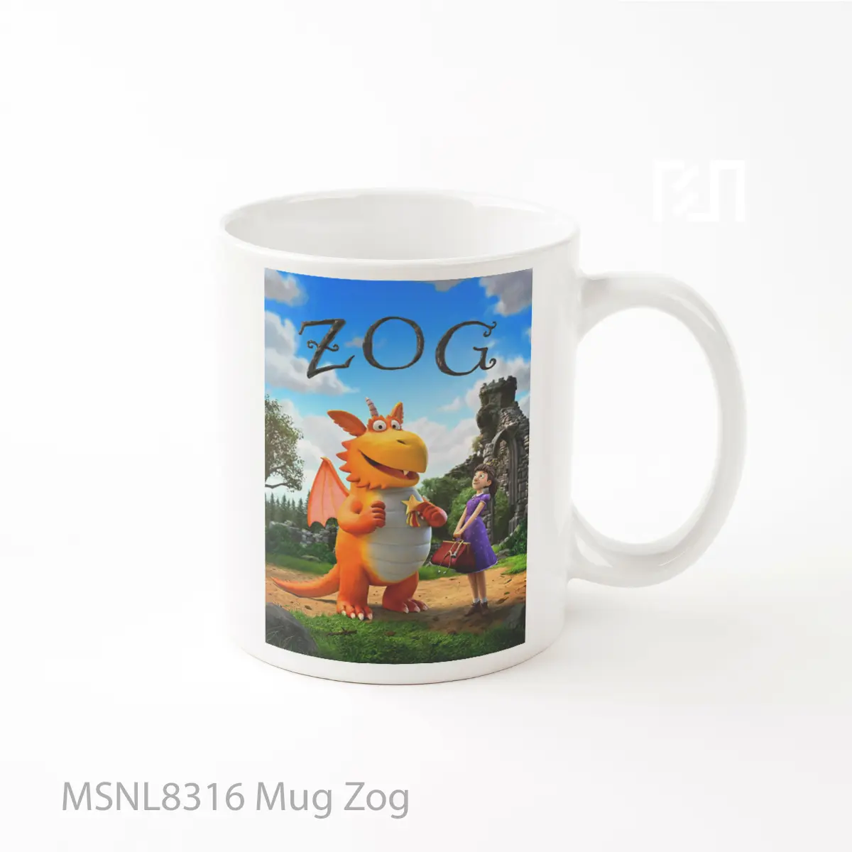 Mug Zog Gelas Keramik Tema Film MSNL8316