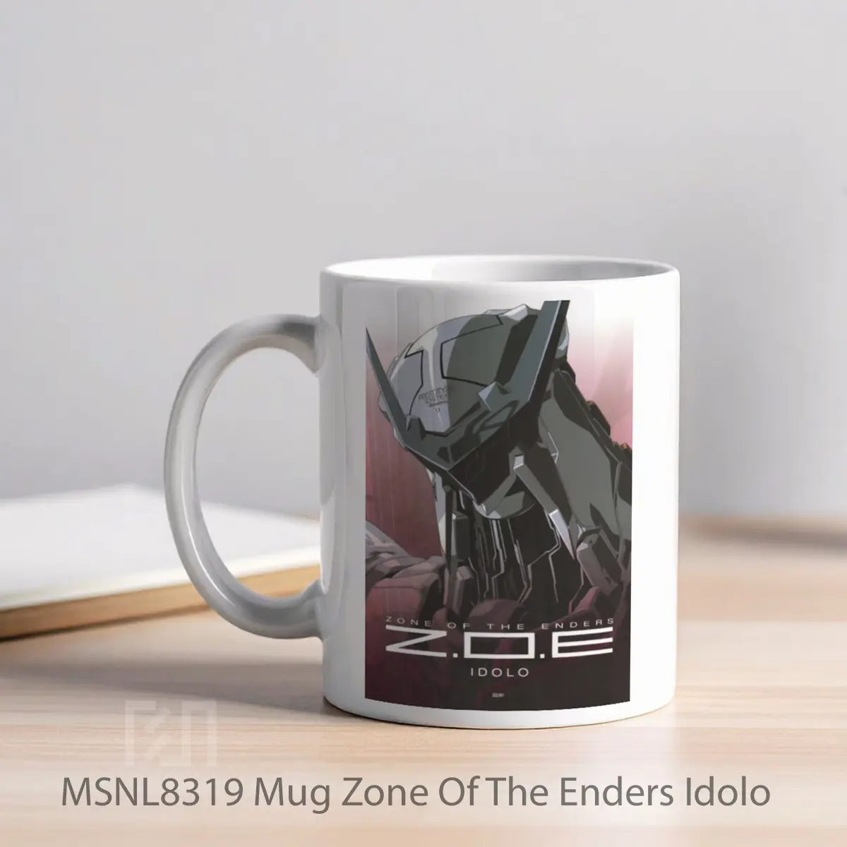 Mug Zone Of The Enders Idolo Gelas Keramik Tema Film MSNL8319 - Tampak Kiri