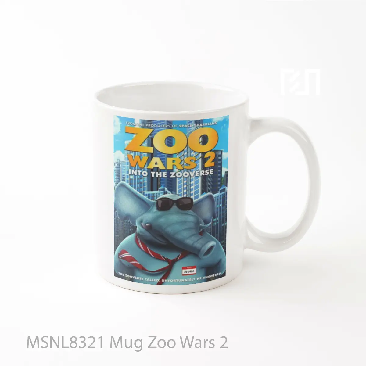Mug Zoo Wars 2 Gelas Keramik Tema Film MSNL8321