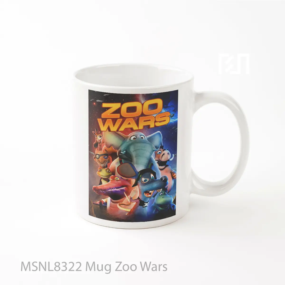 Mug Zoo Wars Gelas Keramik Tema Film MSNL8322
