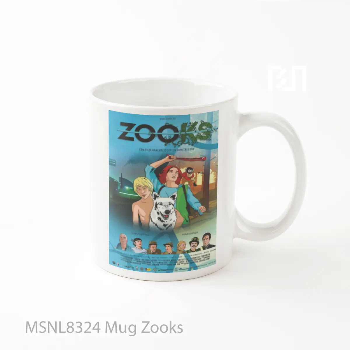 Mug Zooks Gelas Keramik Tema Film MSNL8324