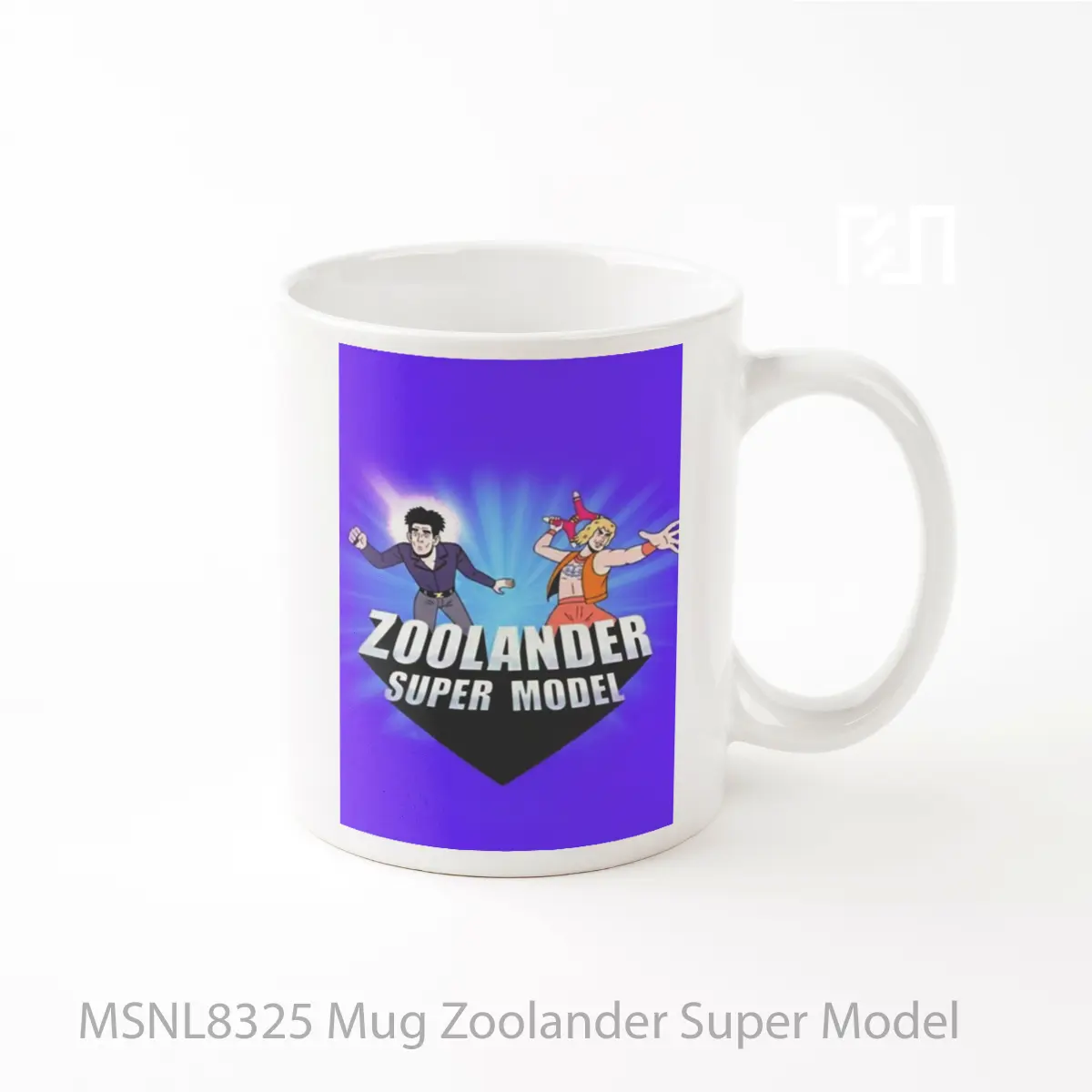 Mug Zoolander Super Model Gelas Keramik Tema Film MSNL8325