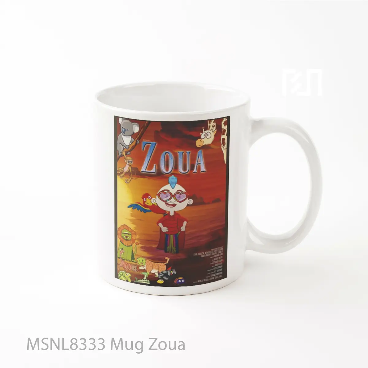 Mug Zoua Gelas Keramik Tema Film MSNL8333