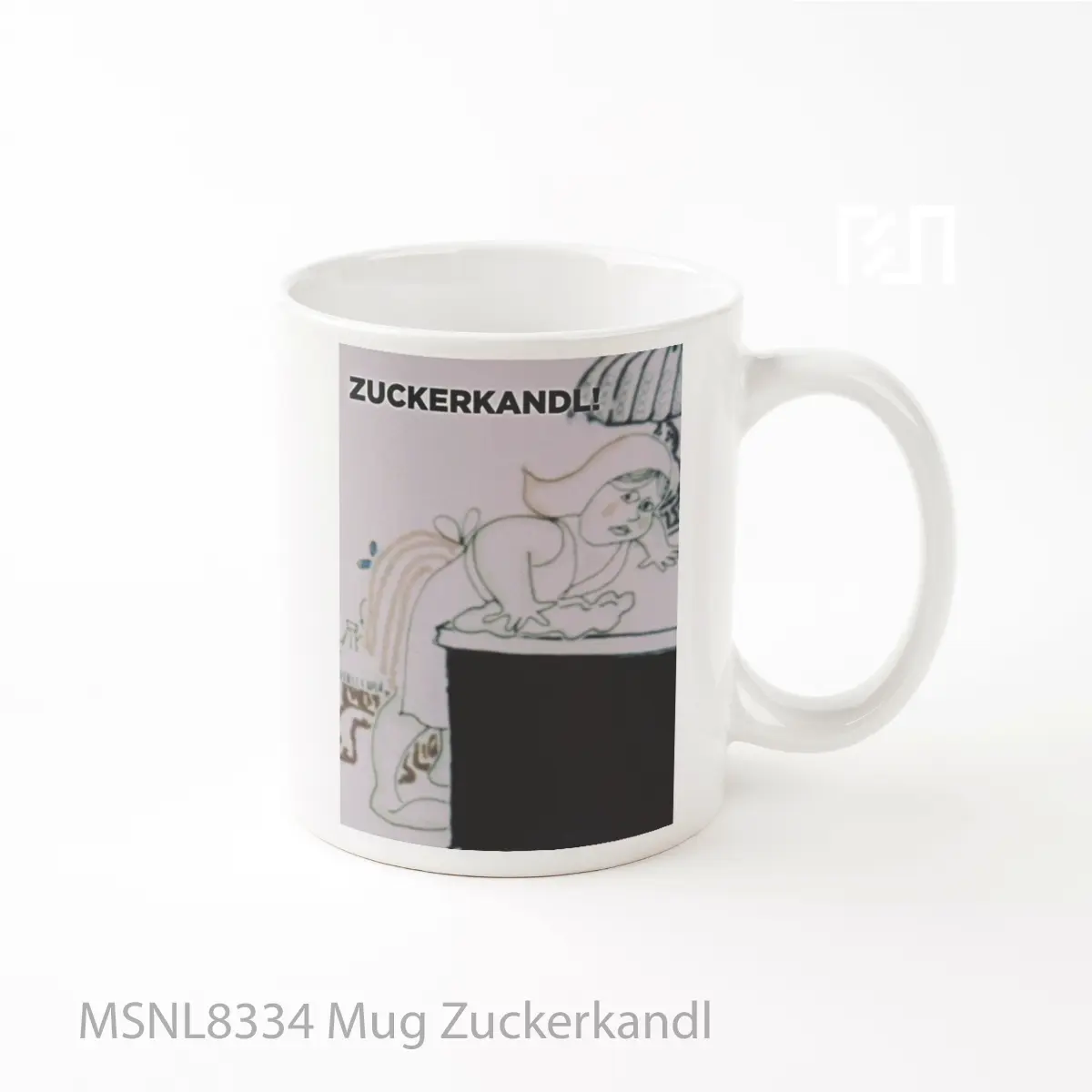 Mug Zuckerkandl Gelas Keramik Tema Film MSNL8334