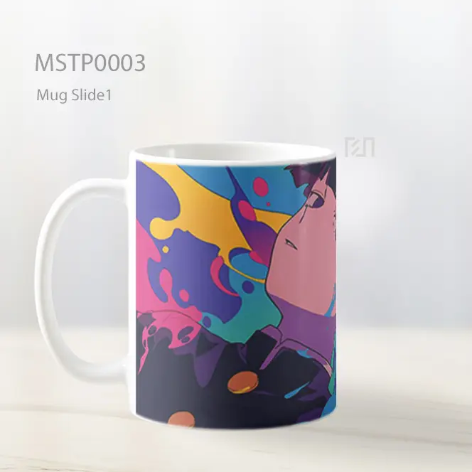 Abstract Fanart Mug MSTP0003 - All-side / Desain