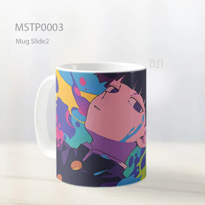 Abstract Fanart Mug MSTP0003 - All-side / Desain