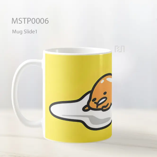 Aesthetic Gudetama Kuning Mug MSTP0006 - All-side / Desain