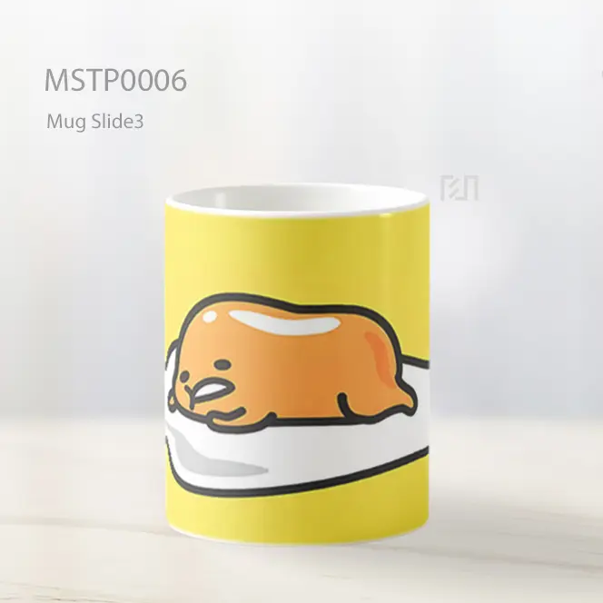 Aesthetic Gudetama Kuning Mug MSTP0006 - All-side / Desain