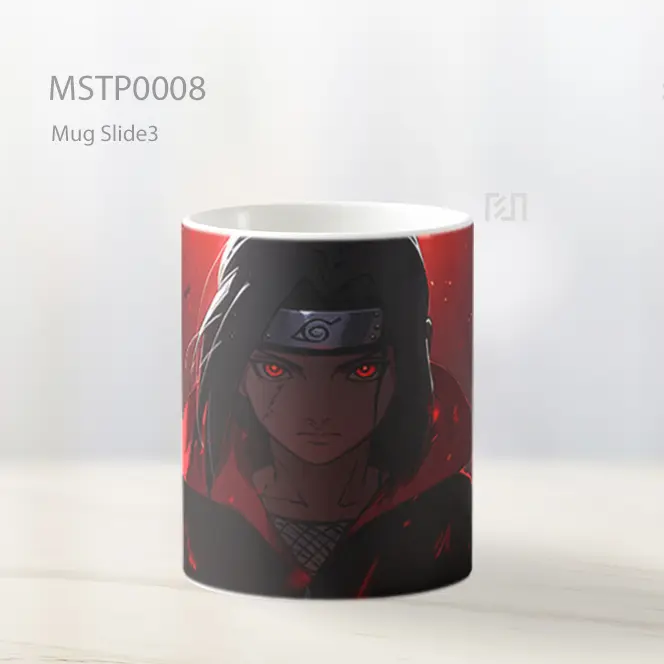 Aesthetic Itachi Uchiha Naruto Mug MSTP0008 - All-side / Desain