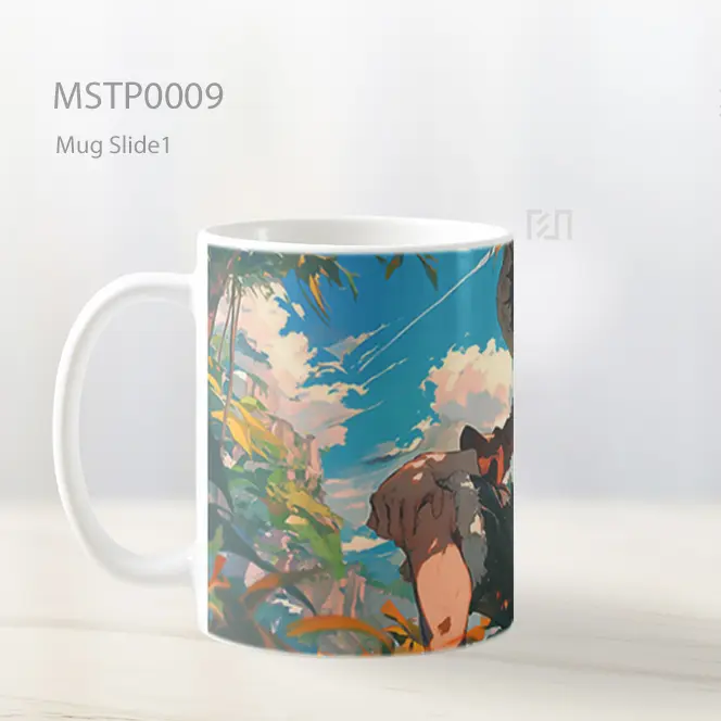 Aesthetic Monkey D Luffy Mug MSTP0009 - All-side / Desain