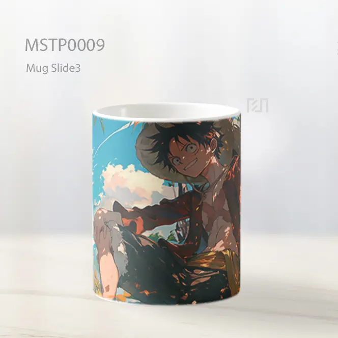 Aesthetic Monkey D Luffy Mug MSTP0009 - All-side / Desain