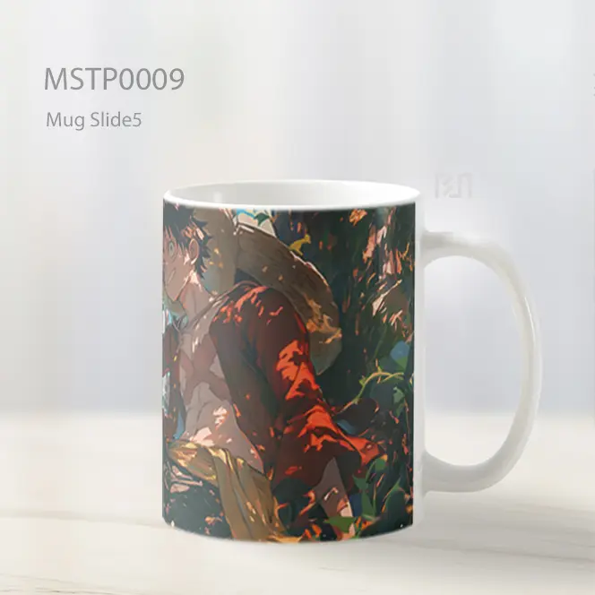 Aesthetic Monkey D Luffy Mug MSTP0009 - All-side / Desain