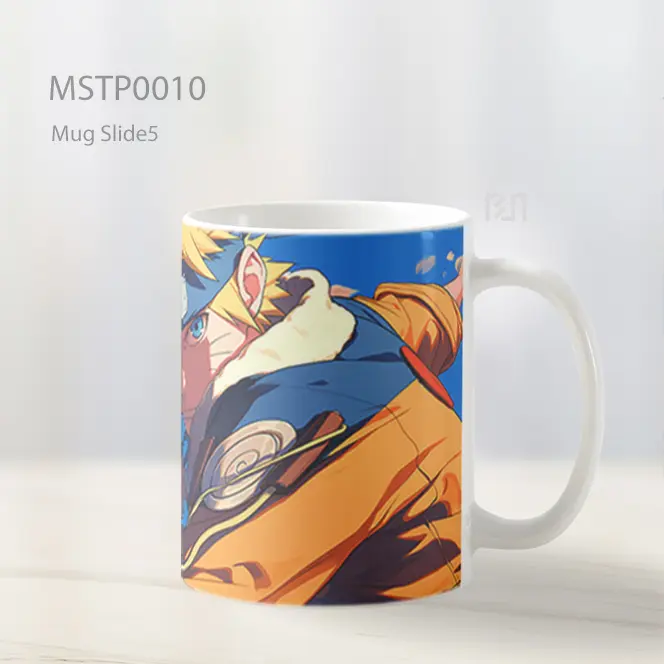Aesthetic Naruto Uzumaki Biru Mug MSTP0010 - All-side / Desain