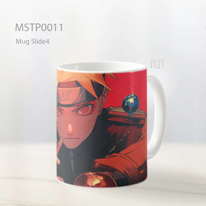 Aesthetic Naruto Uzumaki Merah Mug MSTP0011
