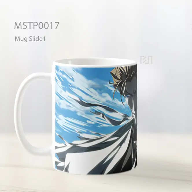 Aizen Sosuke Aura Dewa Bleach Mug MSTP0017 - All-side / Desain