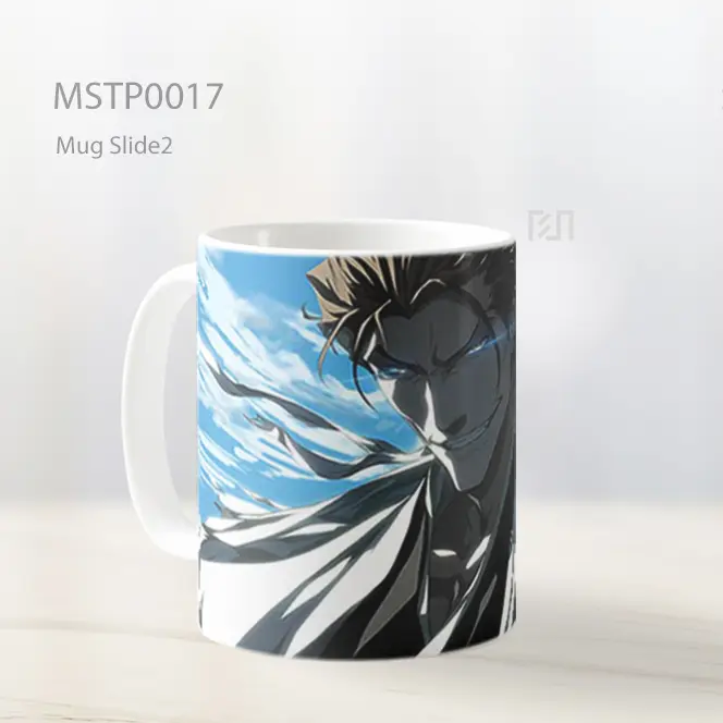 Aizen Sosuke Aura Dewa Bleach Mug MSTP0017 - All-side / Desain