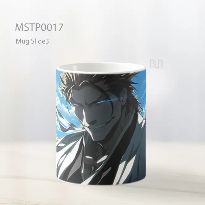 Aizen Sosuke Aura Dewa Bleach Mug MSTP0017 - All-side / Desain
