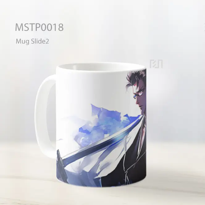 Aizen Sosuke Bleach Pedang Estetik Mug MSTP0018 - All-side / Desain