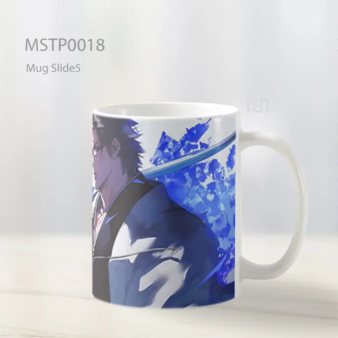 Aizen Sosuke Bleach Pedang Estetik Mug MSTP0018 - All-side / Desain