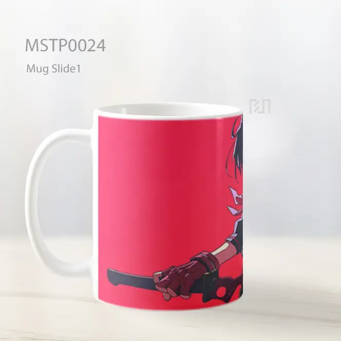 Akame Ga Kill Anime Merah Mug MSTP0024 - All-side / Desain