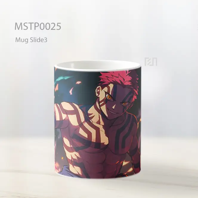 Akaza Demon Slayer Epic Clipart Mug MSTP0025 - All-side / Desain