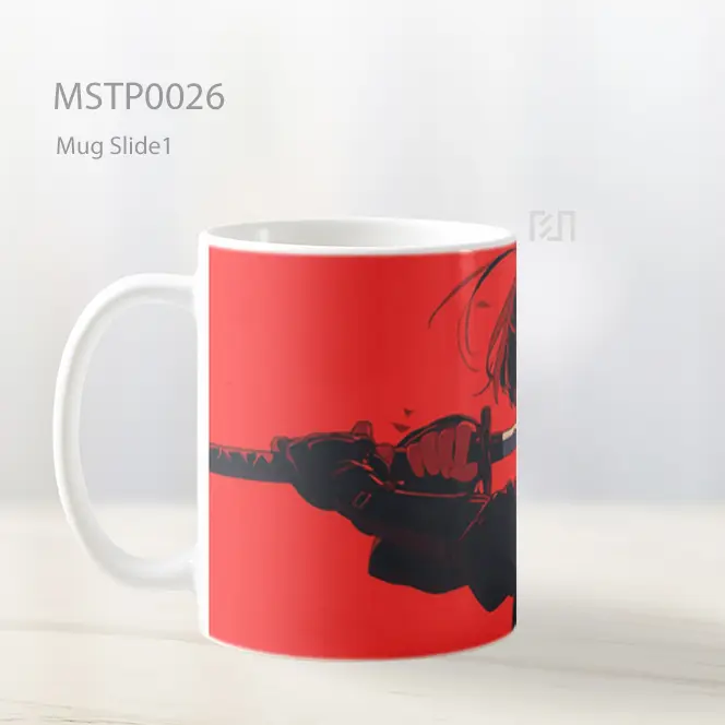 Akaza Demon Slayer Mug MSTP0026 - All-side / Desain