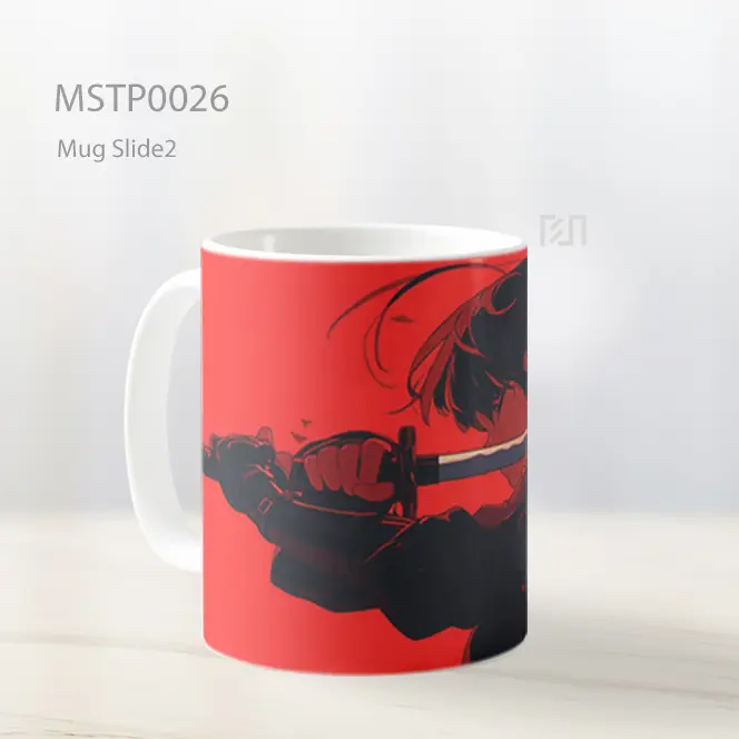 Akaza Demon Slayer Mug MSTP0026 - All-side / Desain